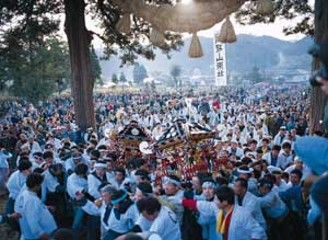 室根神社のマツリバ行事