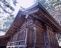 日高神社本殿
