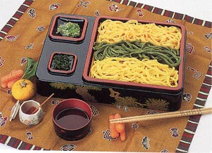 三色うどん