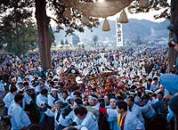 室根 신사 축제