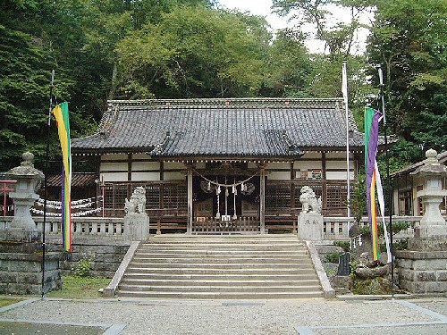 城内の南部神社
