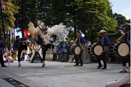 長野獅子踊り