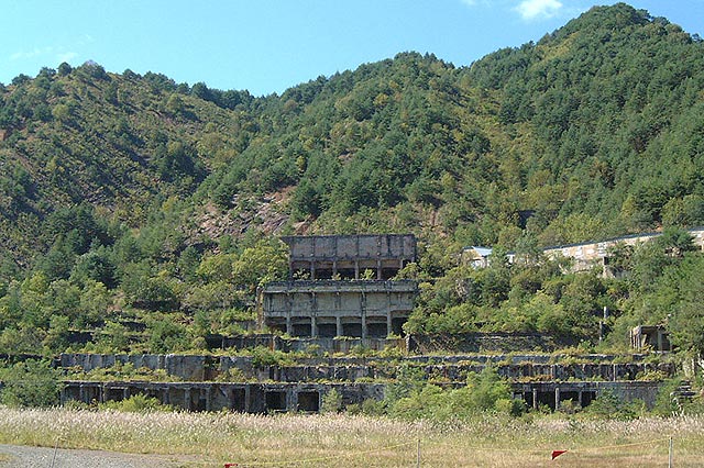 Site of beneficiary mining site