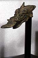 Bronze dragon head