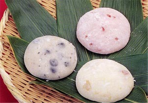 Three seasoned sweet potato (black bean paste, ume mushroom, apple sweet potato)