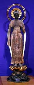 Amida Nyorai常设雕象木木雕象