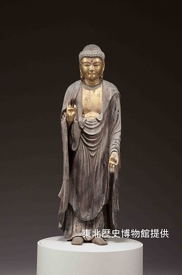 木阿彌陀佛雕像