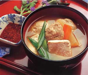 Sanmani surimi soup