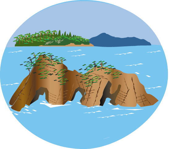 碁石海岸(大船渡市)